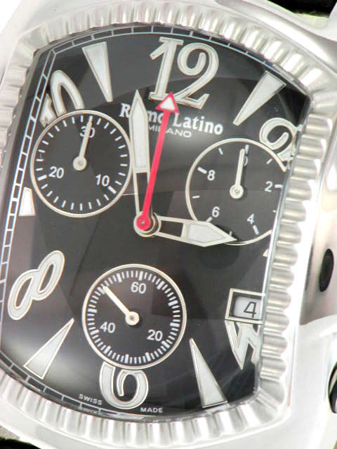 リトモ ラティーノ クラシコ クワトロ クロノグラフ ブラック QCAL32SS Ritmo latino