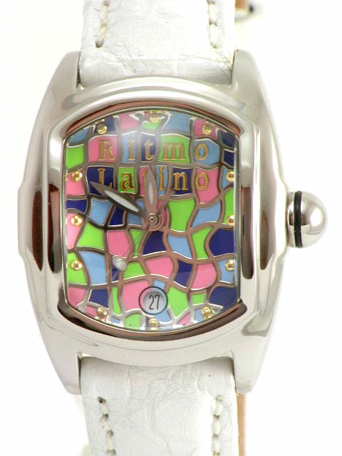 リトモラティーノ クワドロ モザイク レディスサイズ Q3MS99SS-P　Ritmo Latino Serie Mosaico