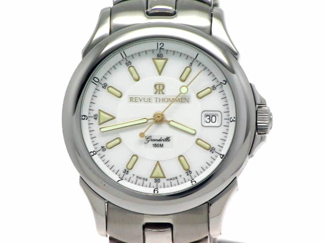 レビュートーメン グランビル 34mm 6910004WE/M クオーツ 未使用　