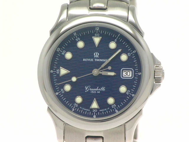 レビュートーメン グランビル 34mm 6910004BE/M クオーツ 未使用　