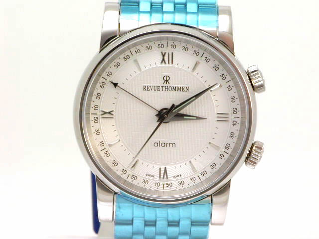 Revue Thommen Alarm (Cricket) SS Silver Dial