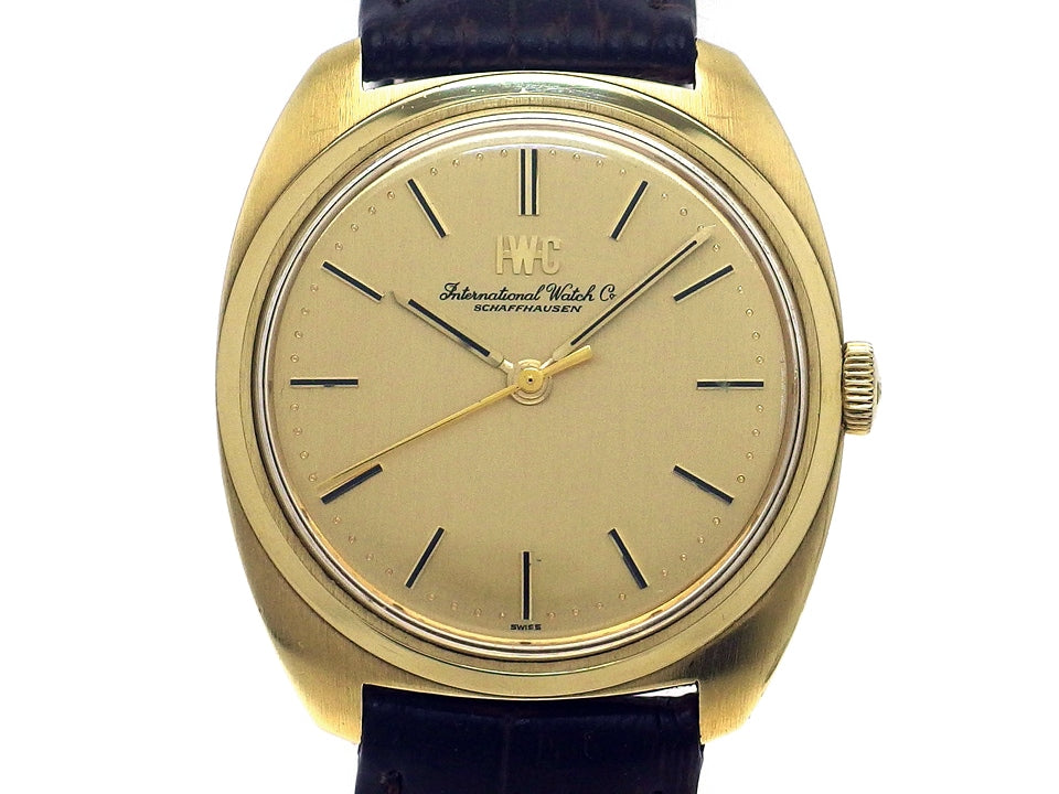 IWC Ref.R1014A 18KYG Cal.403 手巻 魚リューズ OH済 1971年製