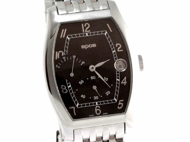 エポス トノー パワーリザーブ 手巻き 3362BK 　
