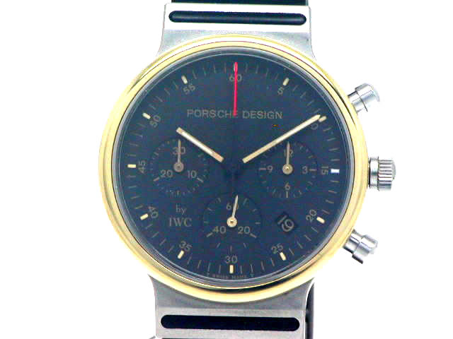 ポルシェデザイン 3720-002 IWC クオーツ クロノグラフ USED