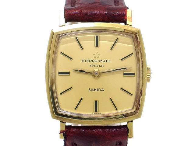 エテルナ エテルナマチック チューラー 411 Cal.1446 自動巻 OH済 USED