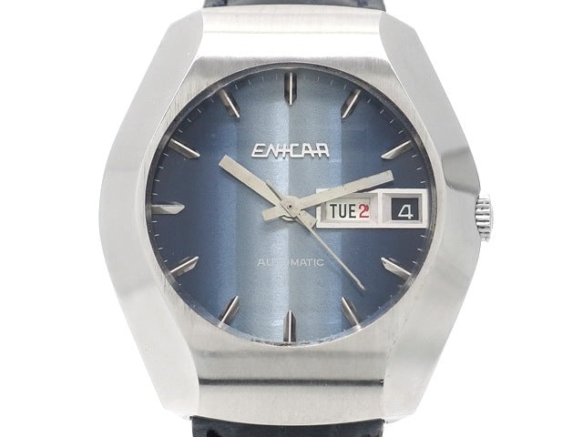 エニカ 167-72-02 Cal.AR-167 25石自動巻 OH済 1970年代 Enicar