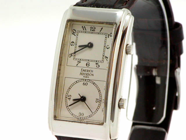 エメリックメールソン　デュアルタイム  スターリングシルバー925 USED