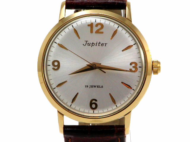 オリエント ジュピターφ34mm TN33502G 手巻 美品 USED