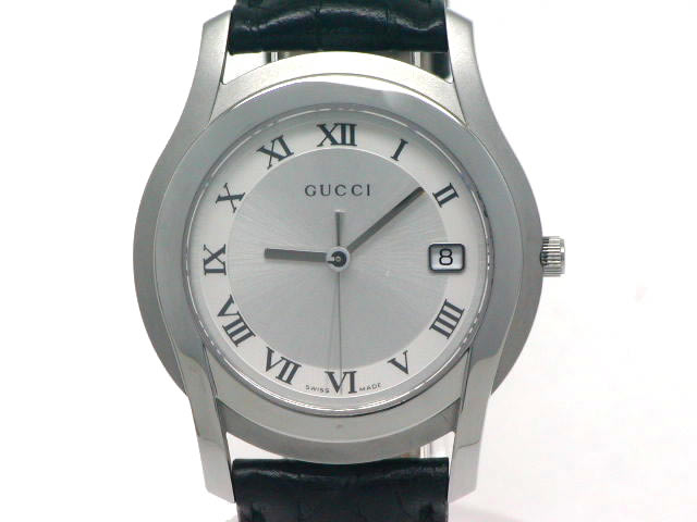 グッチ 5500M メンズサイズ クオーツ USED