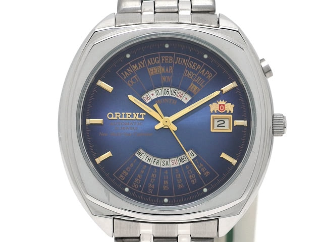 オリエント 万年カレンダー 2EU01001DW　46D702-90 CA 21石自動巻 USED