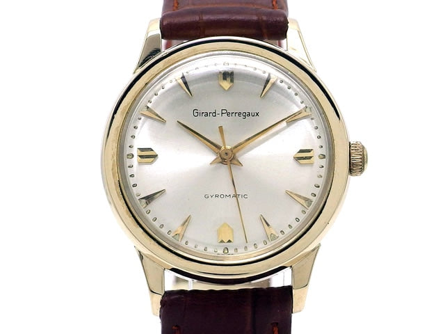 ジラールペルゴ ジャイロマチック 14KYG 自動巻 OH済 1960年代