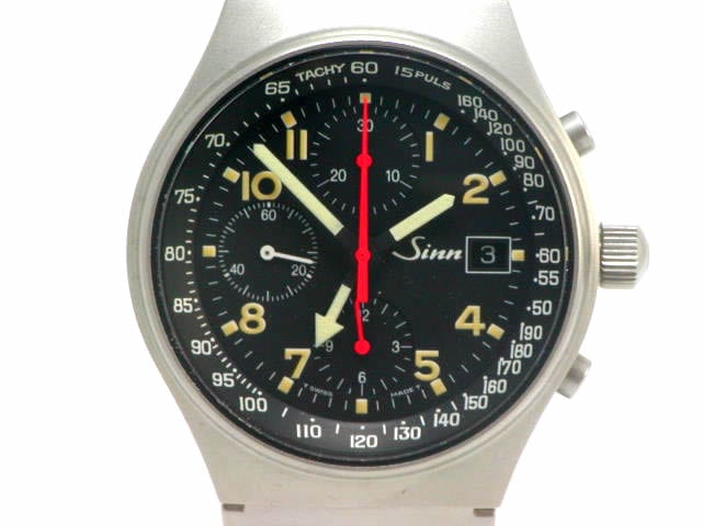 ジン 144 GMT クロノグラフ 自動巻 1990年代 USED　