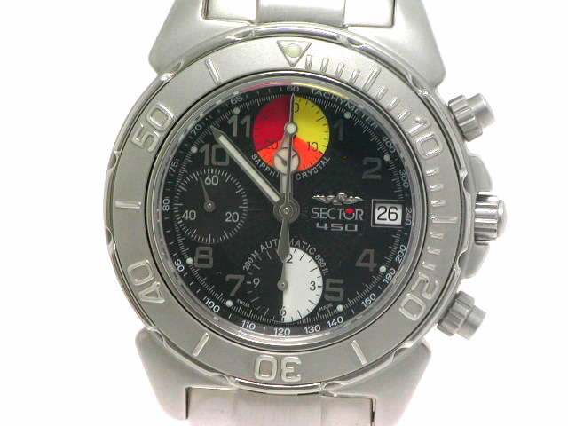 セクター 450 クロノグラフ 自動巻 OH済 USED　