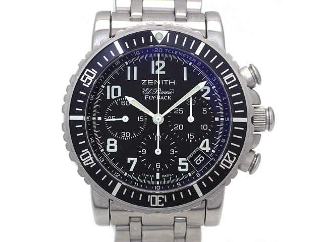 ゼニス レインボーフライバック 01/02.0470.405 自動巻 OH済 USED