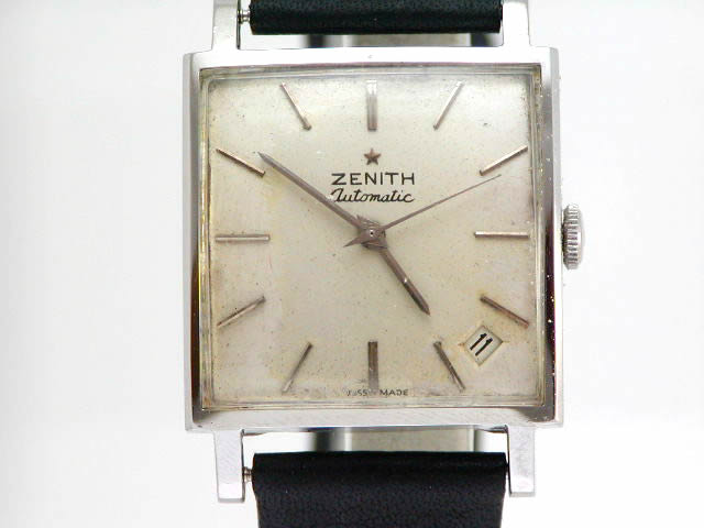 ゼニス レクタンギュラー 自動巻き アンティーク 1960年代　ＺＥＮＩＴＨ