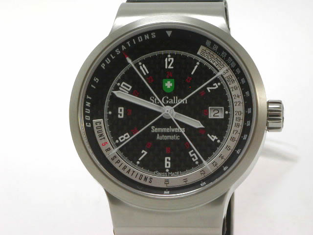 St. Gallen 42mm Automatic DP5 Pulsometer New