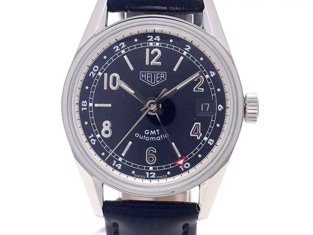 タグホイヤー　クラシック・カレラ・GMT WS2113 自動巻 OH済 USED