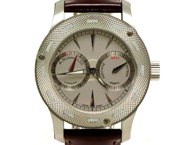 ダンヒル ボビーファインダー シルバーダイヤル SP25 Ref.DCZ510BL 世界限定500本 並行輸入品 新品