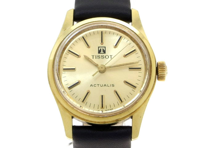 ティソ ACTUALIS レディース 35015 Cal.2130 手巻 OH済