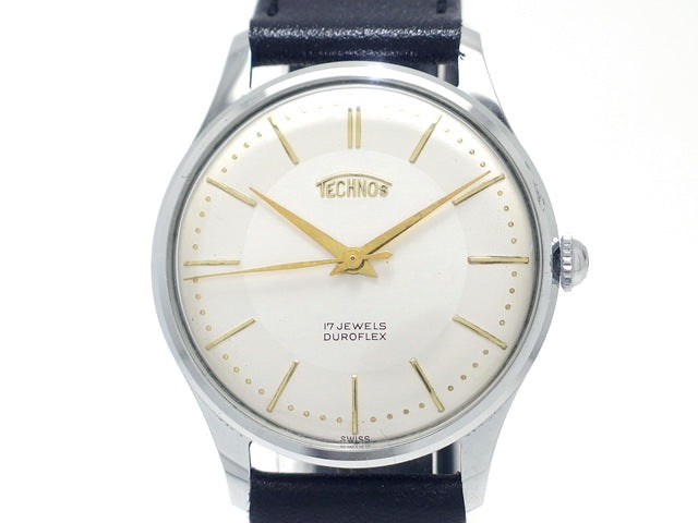 テクノス Duroflex 17石手巻 OH済 1960年代　