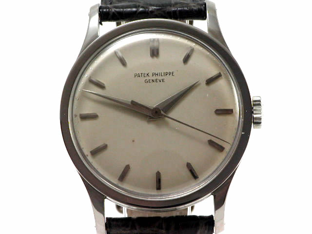 パティックフィリップ Ref.570 18K無垢 WG ビッグカラトラバ Cal.27SC 手巻 1960年代 Patek Philippe
