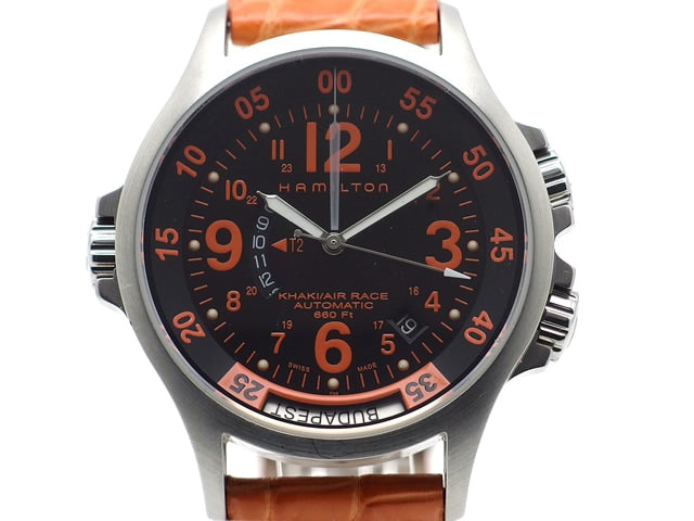 ハミルトン カーキ GMT エアレース H77665973 自動巻 USED