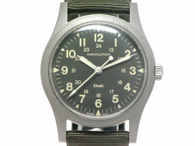 ハミルトン カーキ フィールド 33ミリ 手巻 9415A USED