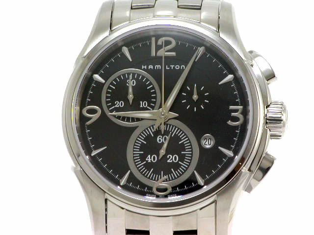 ハミルトン ジャズマスター クロノクオーツ H32612135 新品同様　