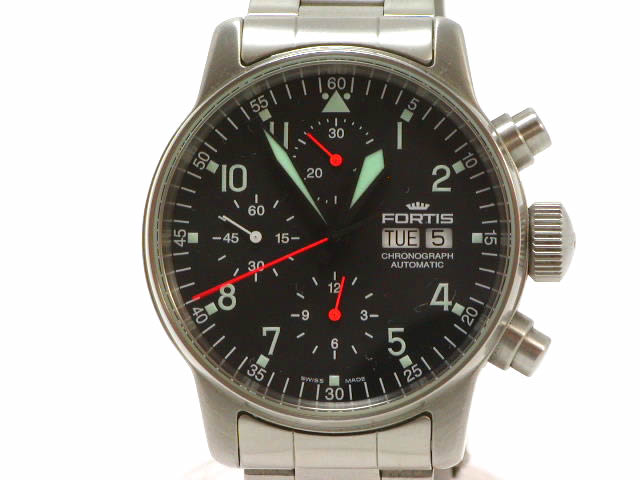 フォルティス フリーガー・クラシック クロノグラフ 597 11 11M USED