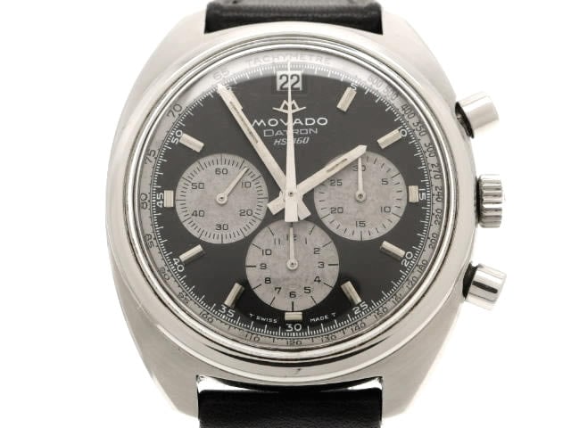 モバード Datron HS360 クロノグラフ エルプリメロ 自動巻 OH済 1970年代　