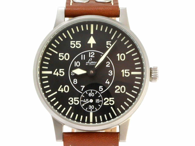 ラコ 手巻き スモールセコンド 42mm 860885　新品 Laco
