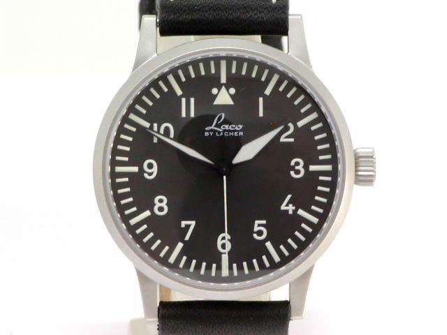 ラコ オートマチック 36mm 861060 スペアベルトキットつき　新品 Laco