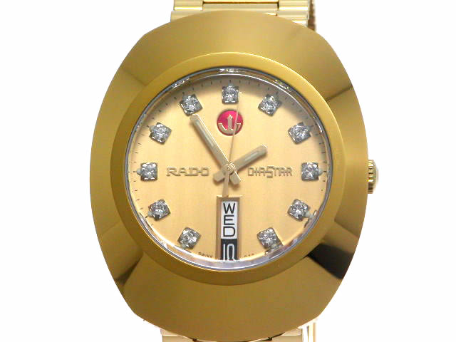 ラドー ジ オリジナル GP 自動巻 R12.413.493 11Pダイヤモンド USED