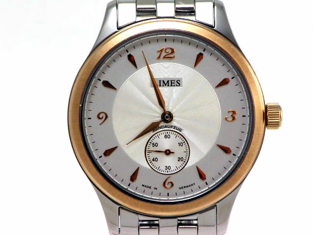 リメス U6366-LH1.3EG ETA7001 手巻 スモールセコンド 18KYGベゼル USED　