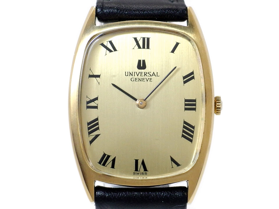 ユニバーサルジュネーブ Ref.542137 Cal.1-42 GP トノー型ケース 手巻 OH済 1970年代　Universal