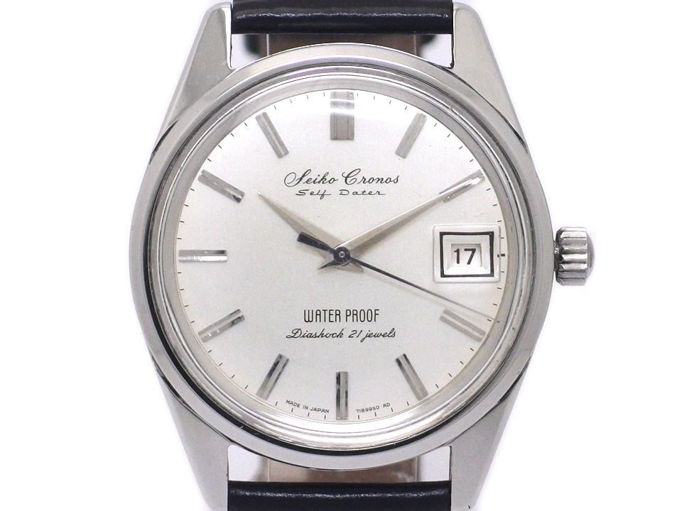 セイコー クロノス セルフデーター Ref.718990 21石 手巻 OH済 昭和39年製 Seiko