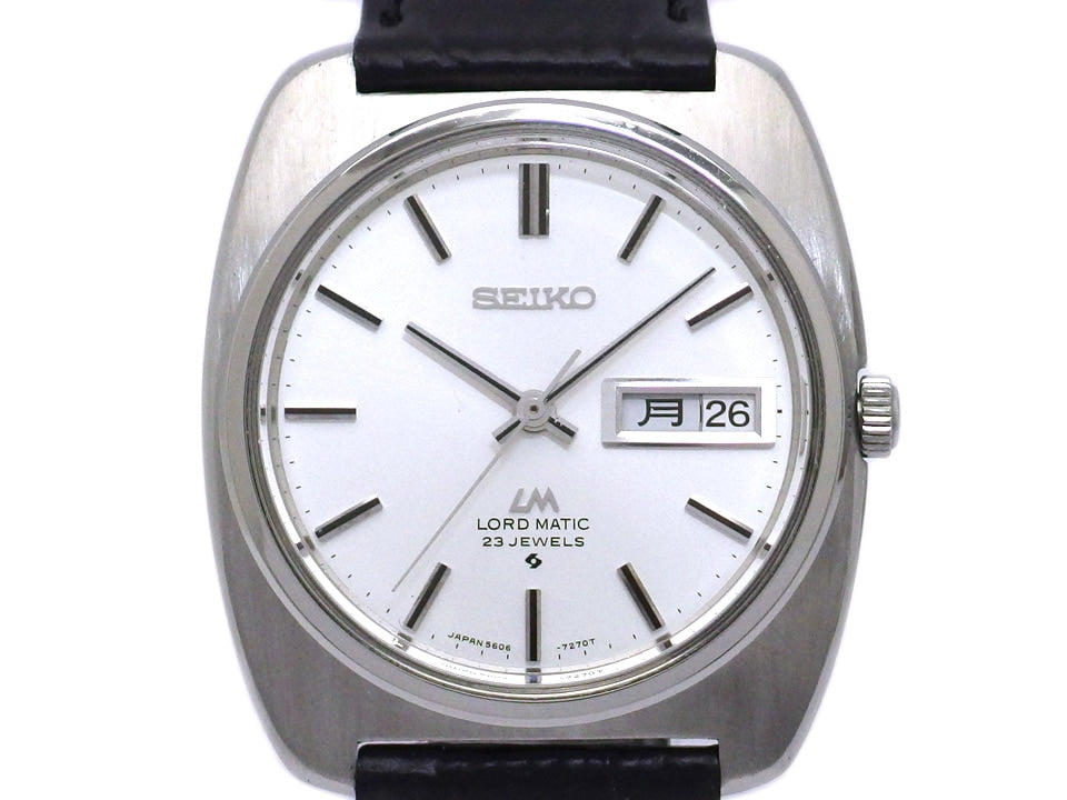 セイコー ロードマチック 5606-7130 自動巻 OH済 昭和45年製 Seiko