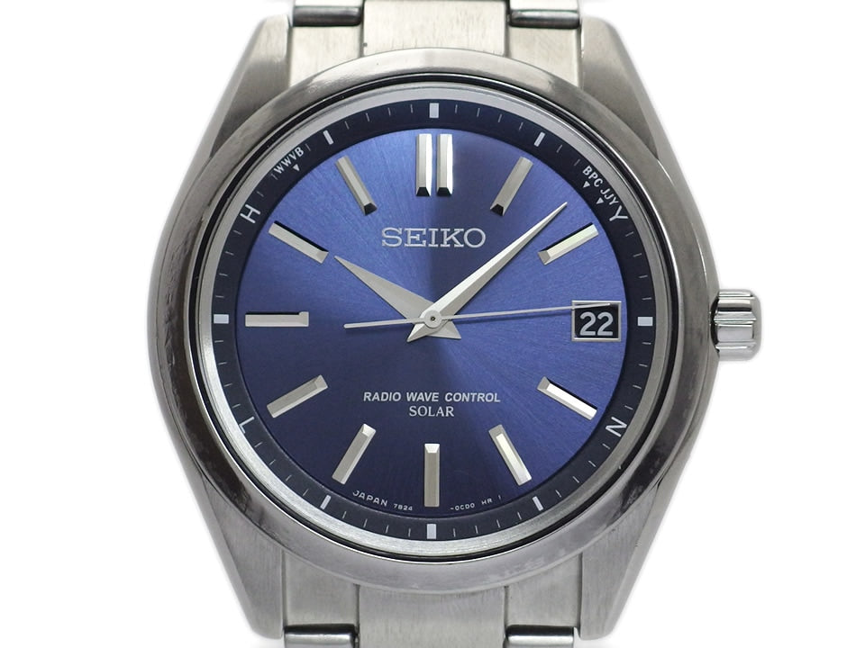 セイコー ブライツ SAGZ081 チタンモデル 電波ソーラー 現行モデル USED Seiko