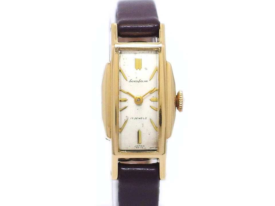 セイコー ソーラー レディース 14KGF 563 手巻 OH済 昭和35年製 Seiko