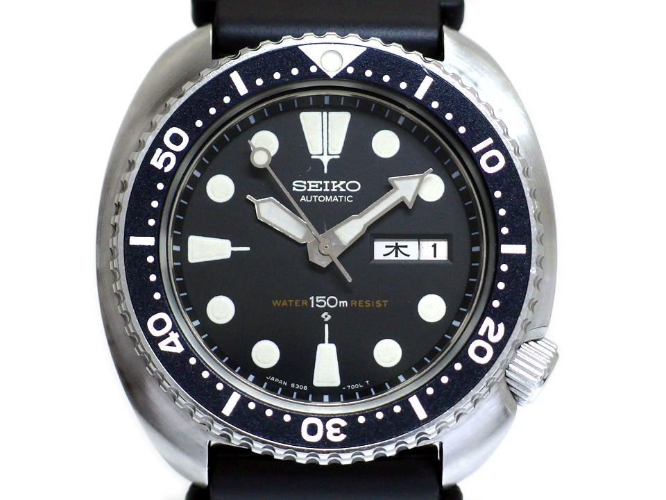 【美品】セイコー サードダイバー 6306-7001 国内仕様 自動巻 OH済 昭和54年製 Seiko