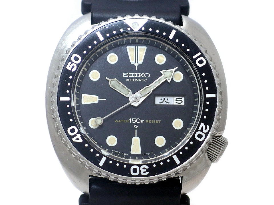 セイコー サードダイバー 6306-7001 自動巻 OH済 昭和53年製 Seiko
