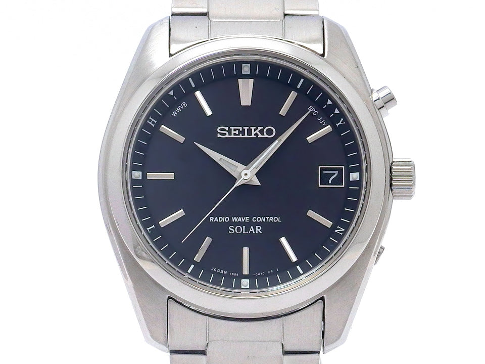 【美品】セイコー スピリット SBTM159 7B24-0AN0 電波ソーラー USED Seiko