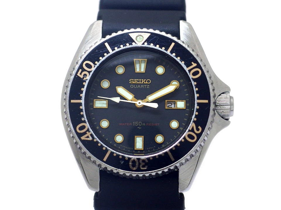 セイコー ダイバー 150m レディース 2625-0010 クオーツ 1980年製 USED Seiko