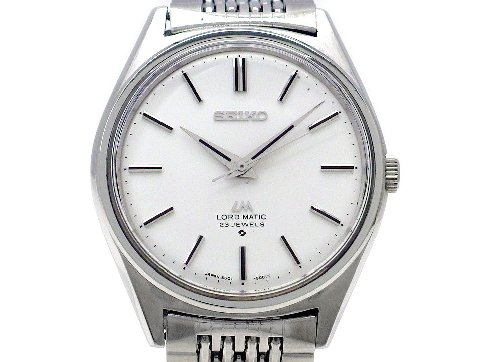 セイコー ロードマチック 5601-9000 自動巻 純正ブレスレット OH済 昭和45年製 Seiko