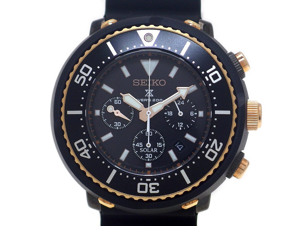 【美品】セイコー プロスペックス ダイバースキューバ SBDL038 限定品 ソーラー 2016年 USED Seiko