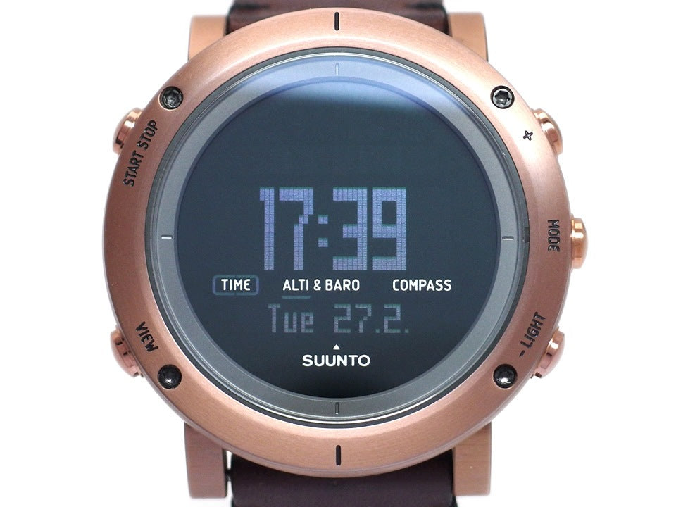 【美品】スント エッセンシャル カッパー SS021213000 ブラウン クオーツ USED