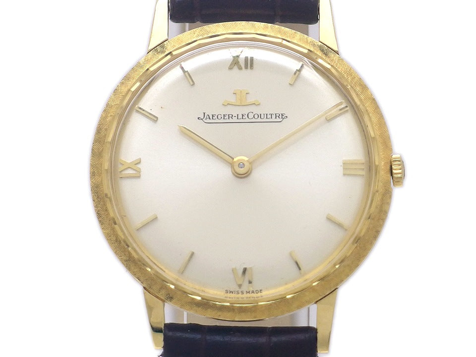 ジャガールクルト 18K Ref.1918 Cal.818/C 手巻 OH済 1960年代　Jaeger Lecoultre