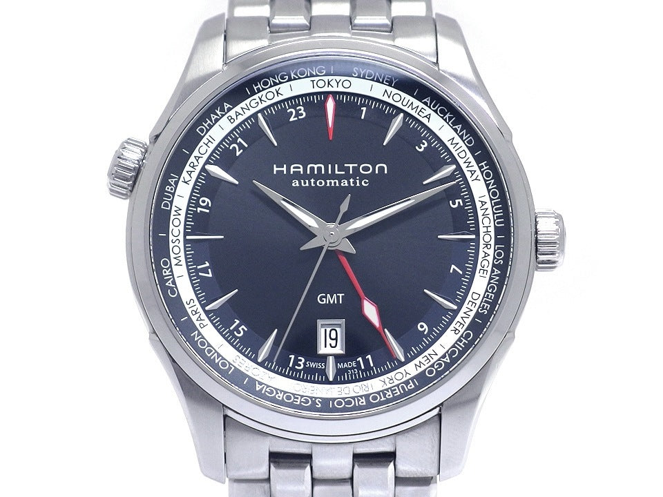 【美品】ハミルトン ジャズマスター GMT H32695131 自動巻 USED 2017年現行モデル Hamilton