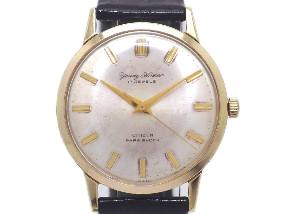シチズン ヤングホーマー GP Y514302 手巻 OH済 昭和37年頃 Citizen