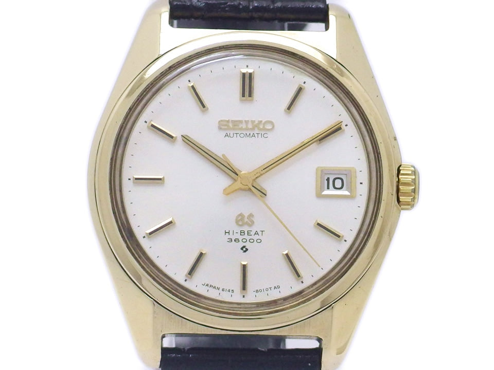 グランドセイコー 6145-8000 ハイビート36000 CAP GOLD 自動巻 OH済 昭和44年製 Seiko